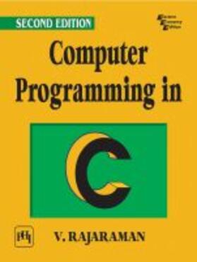  Rajaraman, V: Computer Programming in C | Buch |  Sack Fachmedien