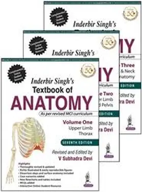 Devi |  Inderbir Singh’s Textbook of Anatomy (3 Volumes) | Buch |  Sack Fachmedien