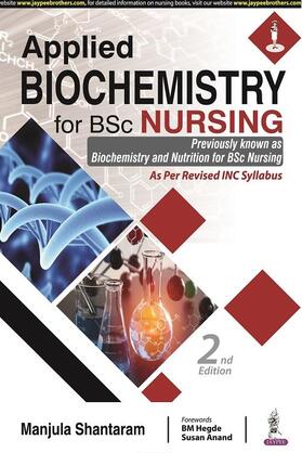 Shantaram |  Applied Biochemistry for BSc Nursing | Buch |  Sack Fachmedien