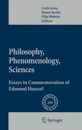 Ierna / Jacobs / Mattens |  Philosophy, Phenomenology, Sciences | Buch |  Sack Fachmedien