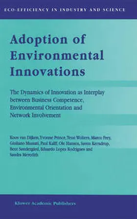 van Dijken / Prince / Rodrigues | Adoption of Environmental Innovations | E-Book | sack.de