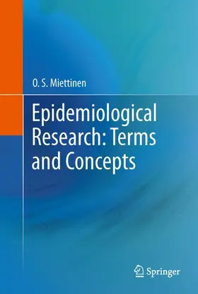 Miettinen |  Epidemiological Research | Buch |  Sack Fachmedien