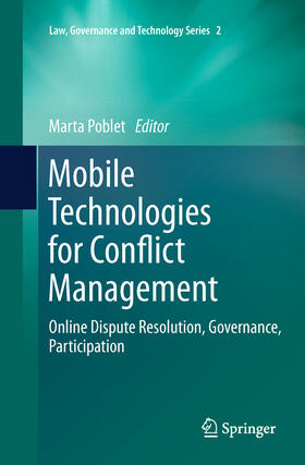 Poblet |  Mobile Technologies for Conflict Management | eBook | Sack Fachmedien