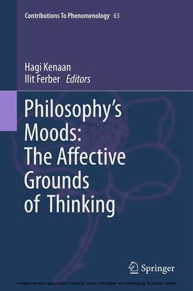 Kenaan / Ferber |  Philosophy's Moods: The Affective Grounds of Thinking | eBook | Sack Fachmedien
