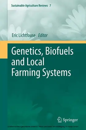 Lichtfouse |  Genetics, Biofuels and Local Farming Systems | eBook | Sack Fachmedien