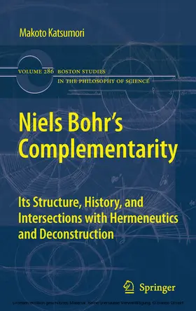 Katsumori |  Niels Bohr's Complementarity | eBook | Sack Fachmedien