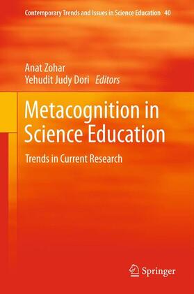 Dori / Zohar |  Metacognition in Science Education | Buch |  Sack Fachmedien