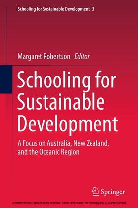 Robertson |  Schooling for Sustainable Development: | eBook | Sack Fachmedien