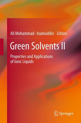 Mohammad / Inamuddin |  Green Solvents II | eBook | Sack Fachmedien