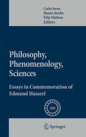 Ierna / Mattens / Jacobs |  Philosophy, Phenomenology, Sciences | Buch |  Sack Fachmedien