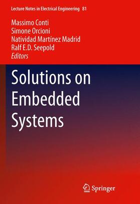 Conti / Seepold / Orcioni |  Solutions on Embedded Systems | Buch |  Sack Fachmedien