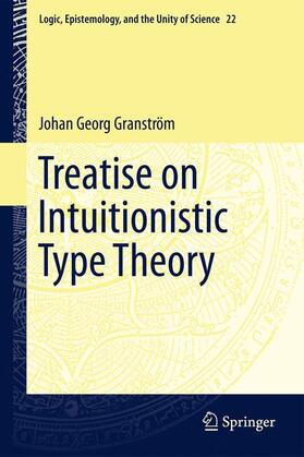 Granström |  Treatise on Intuitionistic Type Theory | Buch |  Sack Fachmedien