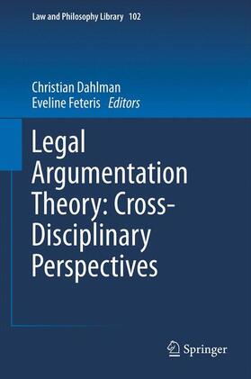 Feteris / Dahlman |  Legal Argumentation Theory: Cross-Disciplinary Perspectives | Buch |  Sack Fachmedien