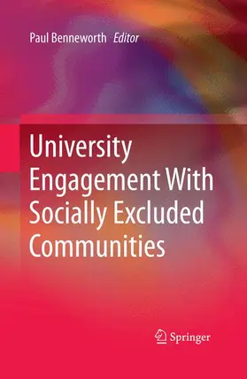 Benneworth |  University Engagement With Socially Excluded Communities | Buch |  Sack Fachmedien