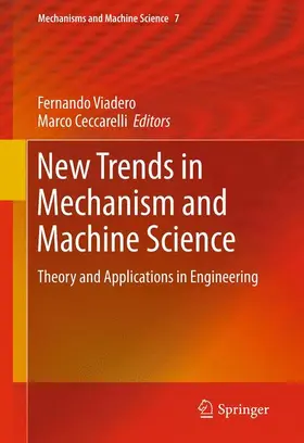 Ceccarelli / Viadero-Rueda |  New Trends in Mechanism and Machine Science | Buch |  Sack Fachmedien