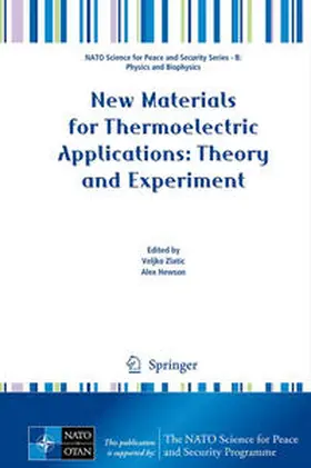 Zlatic / Hewson |  New Materials for Thermoelectric Applications: Theory and Experiment | eBook | Sack Fachmedien