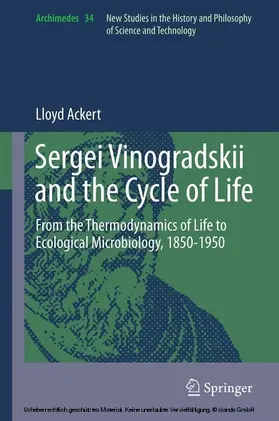 Ackert |  Sergei Vinogradskii and the Cycle of Life | eBook | Sack Fachmedien