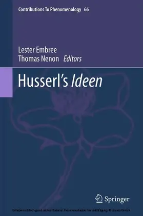 Embree / Nenon |  Husserl’s Ideen | eBook | Sack Fachmedien