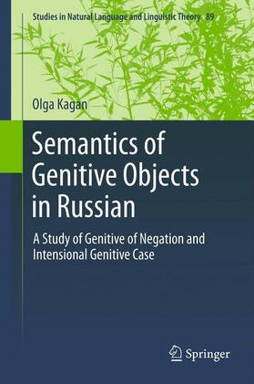 Kagan |  Semantics of Genitive Objects in Russian | Buch |  Sack Fachmedien