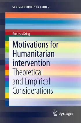 Krieg |  Motivations for Humanitarian intervention | Buch |  Sack Fachmedien