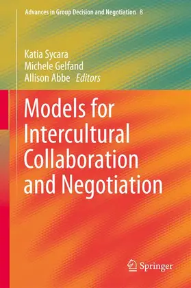 Sycara / Abbe / Gelfand |  Models for Intercultural Collaboration and Negotiation | Buch |  Sack Fachmedien