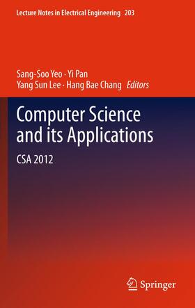 Yeo / Chang / Pan |  Computer Science and its Applications | Buch |  Sack Fachmedien