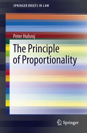 Hulsroj |  The Principle of Proportionality | eBook | Sack Fachmedien