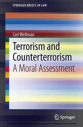 Wellman |  Terrorism and Counterterrorism | eBook | Sack Fachmedien