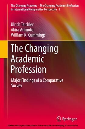 Teichler / Arimoto / Cummings |  The Changing Academic Profession | eBook | Sack Fachmedien