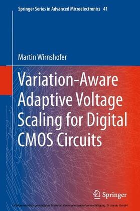Wirnshofer |  Variation-Aware Adaptive Voltage Scaling for Digital CMOS Circuits | eBook | Sack Fachmedien