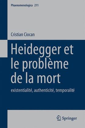 Ciocan |  Heidegger et le problème de la mort | Buch |  Sack Fachmedien
