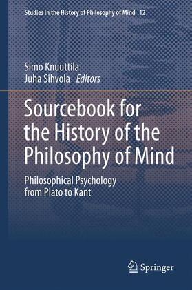 Sihvola / Knuuttila |  Sourcebook for the History of the Philosophy of Mind | Buch |  Sack Fachmedien