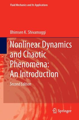 Shivamoggi |  Nonlinear Dynamics and Chaotic Phenomena: An Introduction | Buch |  Sack Fachmedien