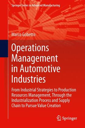 Gobetto |  Operations Management in Automotive Industries | Buch |  Sack Fachmedien