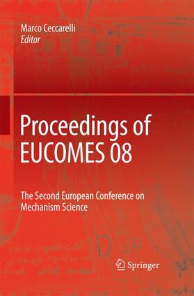 Ceccarelli |  Proceedings of EUCOMES 08 | Buch |  Sack Fachmedien