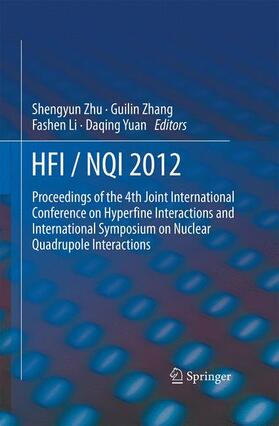 Zhu / Yuan / Zhang |  HFI / NQI 2012 | Buch |  Sack Fachmedien