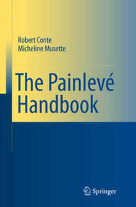 Musette / Conte |  The Painlevé Handbook | Buch |  Sack Fachmedien