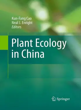 Enright / Cao |  Plant Ecology in China | Buch |  Sack Fachmedien