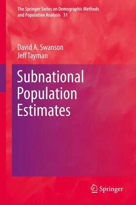 Tayman / Swanson |  Subnational Population Estimates | Buch |  Sack Fachmedien