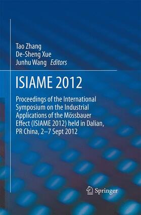 Zhang / Wang / Xue |  ISIAME 2012 | Buch |  Sack Fachmedien