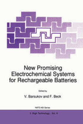 Barsukov / Beck |  New Promising Electrochemical Systems for Rechargeable Batteries | eBook | Sack Fachmedien