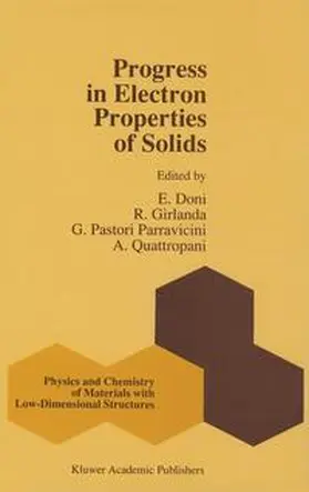 Doni / Girlanda / Pastori Parravicini |  Progress in Electron Properties of Solids | eBook | Sack Fachmedien