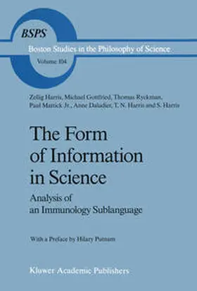 Harris / Gottfried / Ryckman |  The Form of Information in Science | eBook | Sack Fachmedien