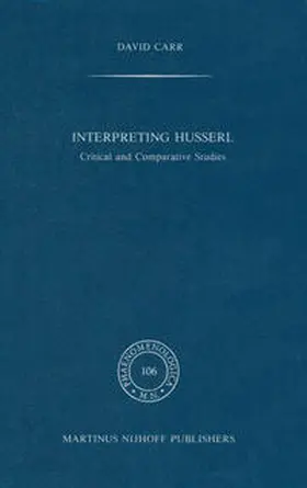 Carr |  Interpreting Husserl | eBook | Sack Fachmedien