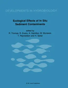 Thomas / Evans / Hamilton |  Ecological Effects of In Situ Sediment Contaminants | eBook | Sack Fachmedien