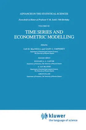 MacNeill / Umphrey |  Time Series and Econometric Modelling | eBook | Sack Fachmedien