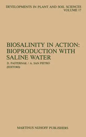 Pasternak / San Pietro |  Biosalinity in Action: Bioproduction with Saline Water | eBook | Sack Fachmedien