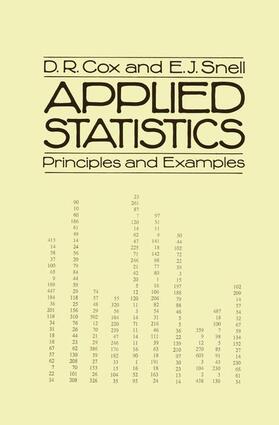 Cox |  Applied Statistics | Buch |  Sack Fachmedien