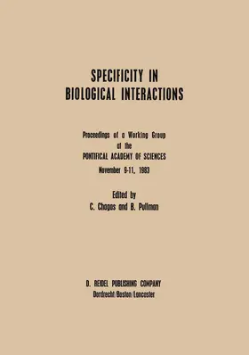 Chagas / Pullman |  Specificity in Biological Interactions | Buch |  Sack Fachmedien