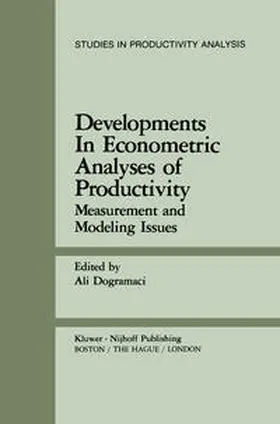 Dogramaci |  Developments in Econometric Analyses of Productivity | eBook | Sack Fachmedien